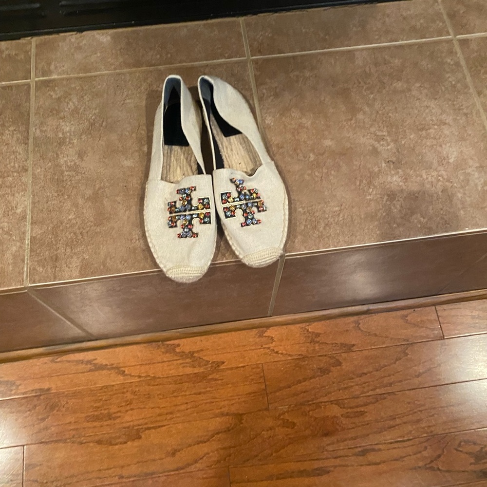 Tory Burch Multicolor Embellished Espadrilles - Picture 10 of 11